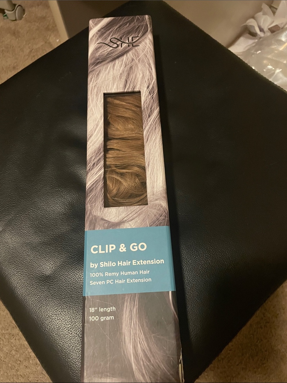 Clip & Go 18" Remy Human Hair Extensions by Shilo - Light Brown